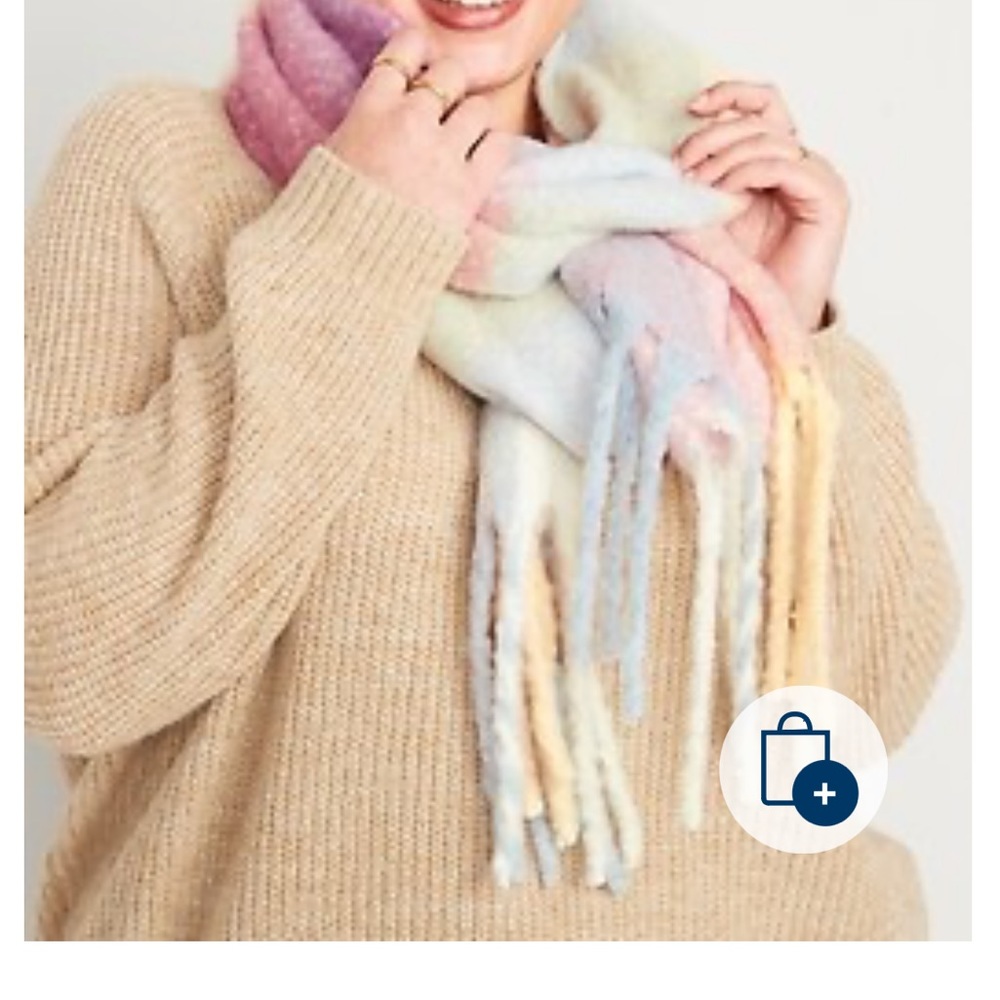 ISO Old Navy scarf pink/purple